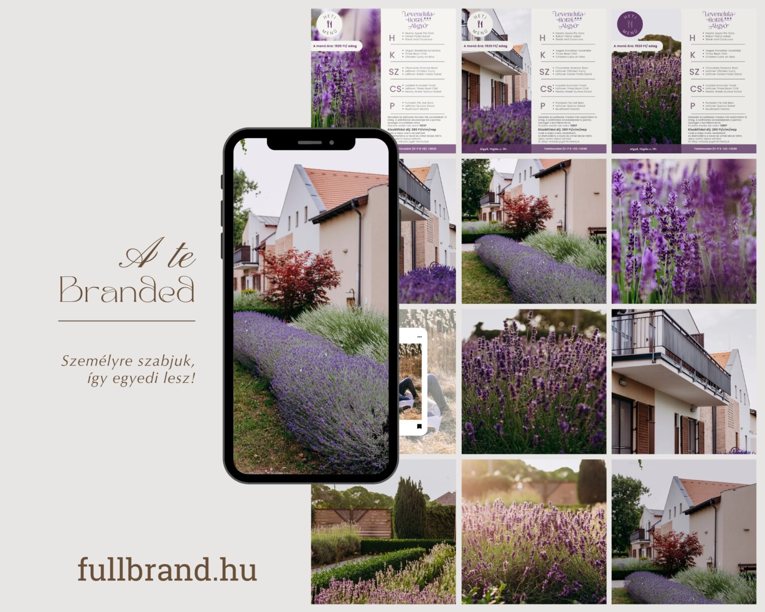 Levendula Hotel online marketing és közösségi média kampány
